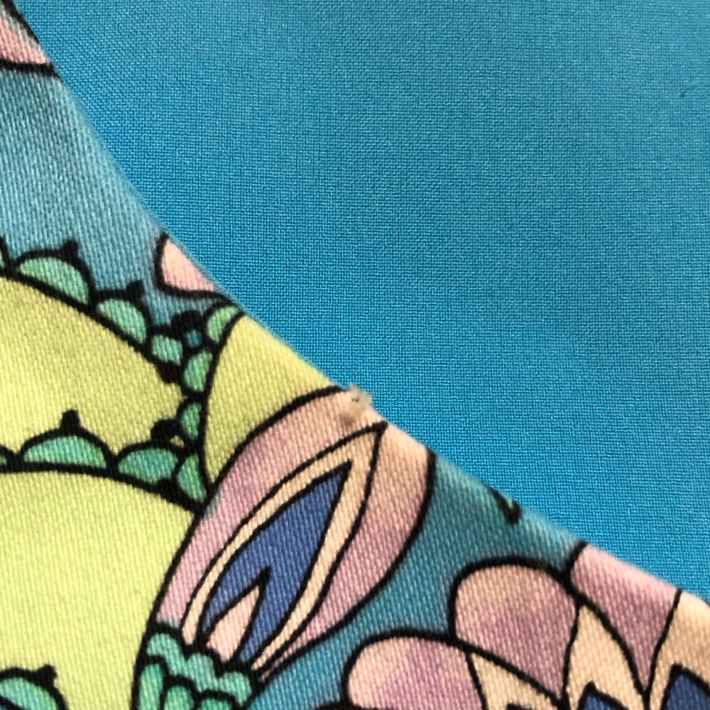 Appleseed’s petites 12P blue print dress. - Picture 5 of 5